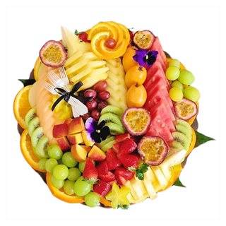 מגש פירות קוטר 35